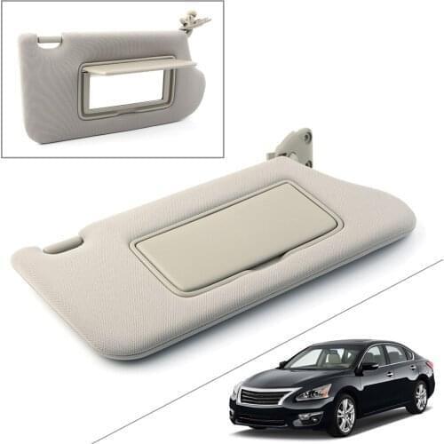 Car Sun Visor Sunshield Sunshade For Nissan Altima 2013 2014 2015 2016 with light 96400-3TA2A 964003TA2A Front Right Side