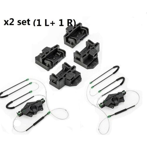 WINDOW REGULATOR REPAIR KIT FRONT LEFT + RIGHT FOR SKODA SUPERB 3U4 2001-2008