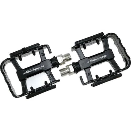 Bike Pedals Lightweight Durable 1 Pair Alloy Bicycle Anti-slip Ultralight Pedals Steel Spindle Bike Accessories For Kids' Bikes