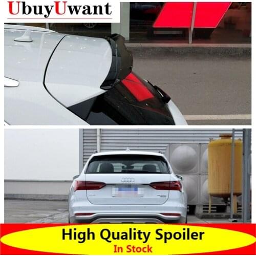 UbuyUwant High Quality ABS Car Tail Trunk Wing Rear Spoiler For A6allroad 2019 2020