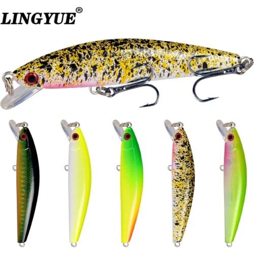 1pcs Hard Minnow Fishing lures Artificial Make 8.5cm/7.5g Plastic Models Fishing Tackle 5 Colors Available Wobblers bait Pesca