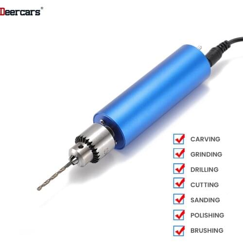 100V-220V Woodwork Handicrafts Mini Drill Speed Adjust Electric Engraver Grinder Sander Mill Polisher Key DIY Rotary Power Tools
