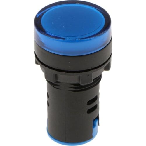 12V LED Indicator Signal Control Warning Light Control Panel 22mm Car Truck Boat New