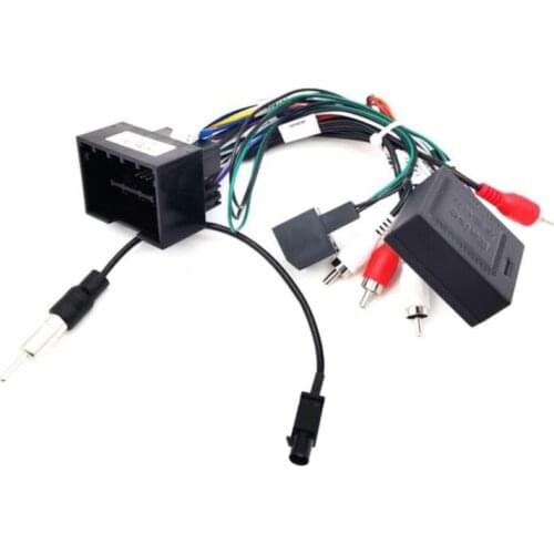 16Pin Power Cable Harness With Canbus Box for Chevrolet Trax for Cruze for Aveo 14-16 for Malibu 11-13 for Android Radio Player