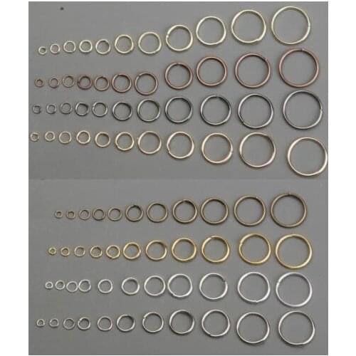 8-colors one circle jump ring findings to choose for jewerly making in 20mm 70pcs