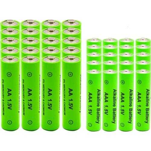 AA / AAA Rechargeable AA 1.5V 3800mAh / 1.5V AAA 3000mah Alkaline Battery Flashlight Toys Watch MP3 Player Replace Ni-Mh Battery