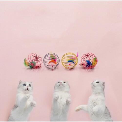 Dropshipping 2021 Best Selling Products Mouse Toy for Cat Interactive Cat Toy Ball Wholesale Mouse Plush Sphinx Cat Toys Ball