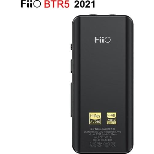 Fiio BTR5 Hi-Res USB DAC Bluetooth 5.0 ES9218P CSR8675 Headphone Amplifier 3.5mm 2.5mm Balanced AAC/SBC/aptX/aptX LL/aptX H/LDAC