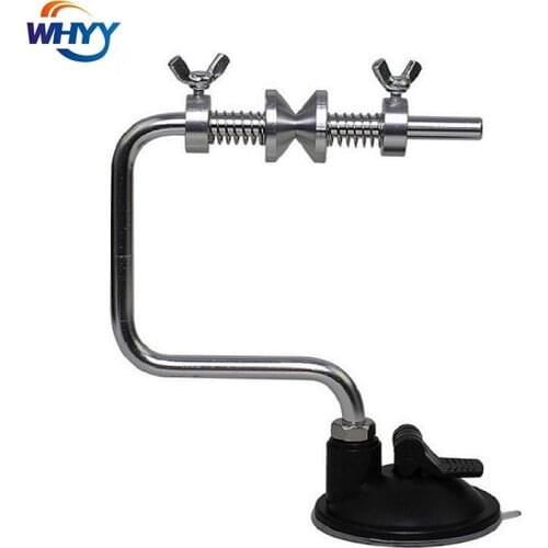 Hot Portable Aluminum Fishing Line Winder Reel Spool Spooler System Tackle Tool Suction Cup