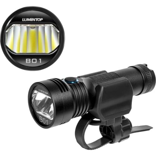 Lumintop B01 850lm 210m USB Rechargeable Bike Light Headlight 21700 18650 Flashlight Powerful Outdoor Camping Hunting Detector