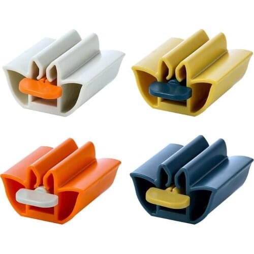 Multifunction Toothpaste Squeeze Facial Cleanser Manual Squeezer Clip Dispenser Holder Bathroom Accessories