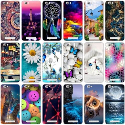 Soft Silicon Cell Phone Cases For ZTE Blade A610 V6 Max BA610 BA610T BA610C A 610 5.0 inch Cases Cover Flower Shell Skin Housing
