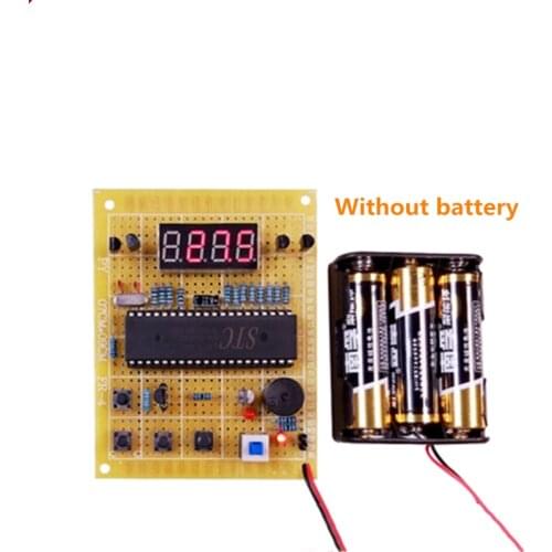 Based on 51 single-chip microcomputer temperature detection and alarm system, water heater temperature control design DIY