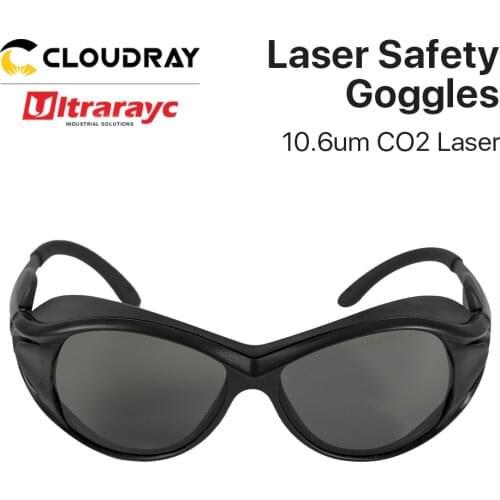 Ultrarayc 10.6um Laser Safety Goggles Type A Small Size Protective Glasses Shield Protection Eyewear for Co2 Laser Machine