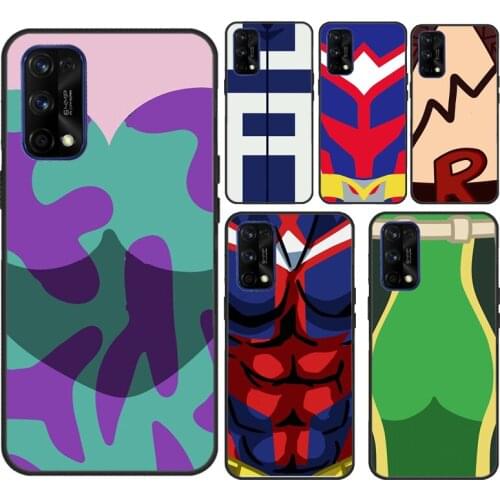 Boku no Hero Academia UA Uniform For Realme 8 Pro C3 C11 C15 GT Neo 6 7 Q3 Pro Phone Case For OnePlus 8T 9R 8 9 Pro Nord