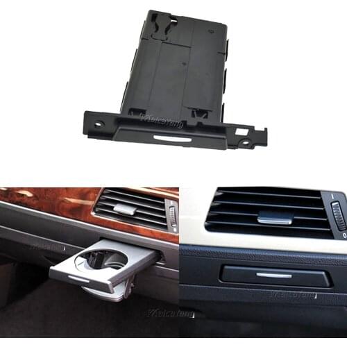 Car Front Driver Left Right Side Drink Cup Holder For BMW E90 E91 318I 325I 328I 316i 335i M3 320 51459173467 Retractable