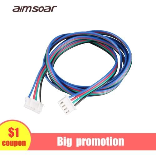 Dupont line motor line 4-6 pin 3d printer parts 500mm 800mm 1000mm 1500mm XH2.54 terminal motor cable dupont connector wire