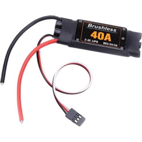 1pc 40A Brushless ESC with UBEC for Model Airplane RC Drone Quadcopter Parts