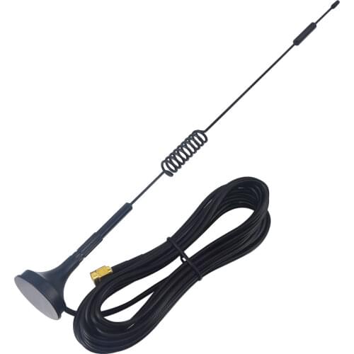 10 piece/lot 4G 7-8 dbi LTE Antenna 698-960/1700-2700Mhz with magnetic base CRC9 Plug Male RG174 3M for Huawei E3372 E353 E872