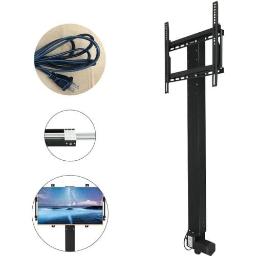 1000mm Height Adjustable Automatic Plasma/LCD Motorised TV Lift with Mount Bracket & Remote Controller for 32"-70" TVs