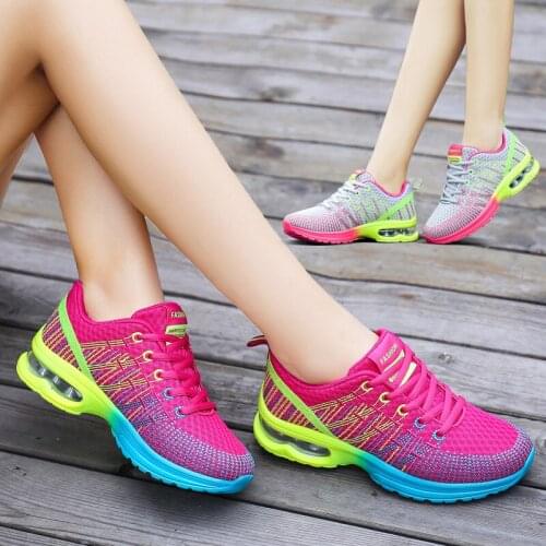 2020 autumn Sport Shoes Woman Sneakers Female Running Shoes Breathable Hollow Lace-Up chaussure femme women fashion sneakers