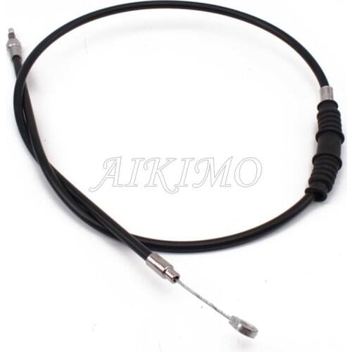 3sizes 140CM 160CM 180CM Motorcycle Scooter Parts Black Clutch Control Steel Cable Line For Harley XL883 1200N