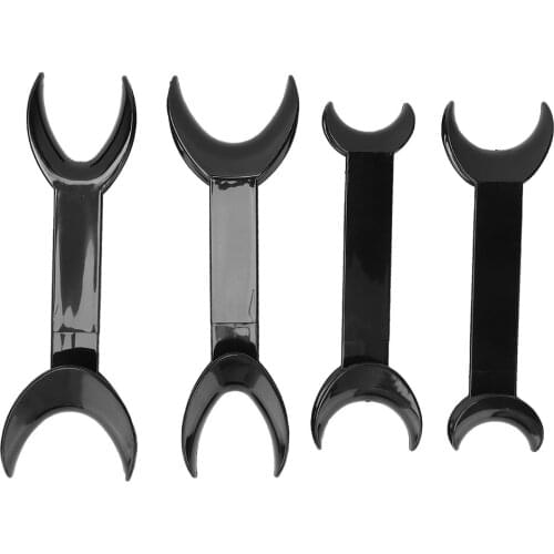 4PCS Dental T-Shape Intraoral Check Double Head Lip Retractor Mouth Opener