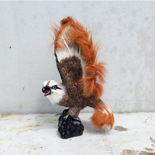 Large 21x29cm simulation brown eagle polyethylene&furs spreading wings eagle model prop,home decoration Xmas gift w1507