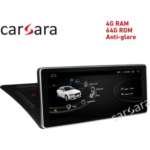 Carsara Android display for Audi A4 A5 2009-2016 10.25" touch screen GPS Navigation radio stereo dash multimedia player