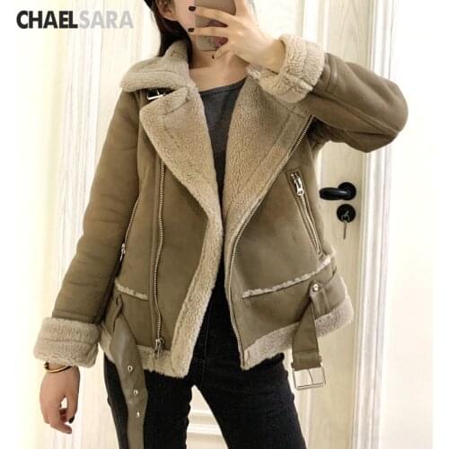 CHAELSARA Women's Suede Jackets