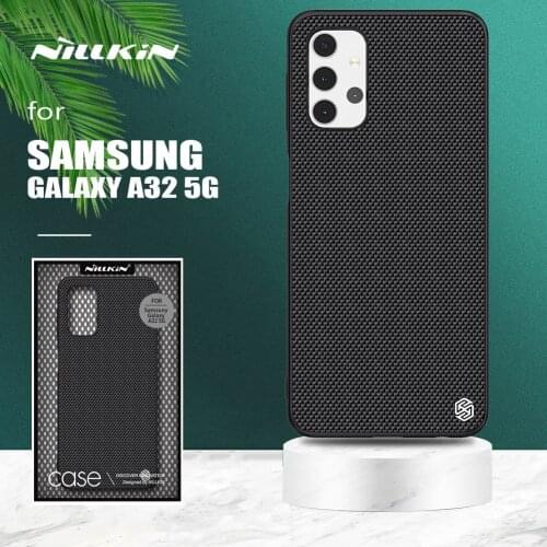 For Samsung Galaxy A32 5G Case Nillkin 3D Textured Nylon Ultra thin Hard Back Cover Phone Case for Samsung Galaxy A32 5G Case