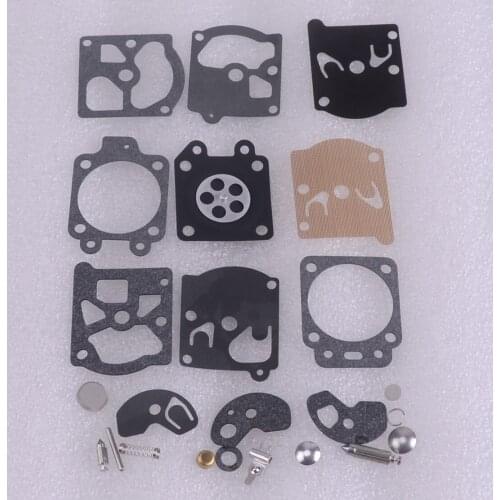 Black Carburetor Carburettor Repair Kit 123100-16330 Fit For Husqvarna 50R 26L 232R 235R 225R 240