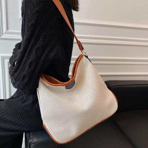 Women Canvas Handbags Ladies Large Capacity Fashion Shoulder Travel Bag Designer Female Casual Messenger Bags High Quality New