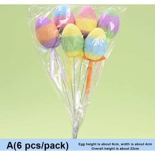 Easter Colored Simulation Eggs Bubble Fortuna Toy Egg Funnys Toys For Easter Party Decoration can CSV