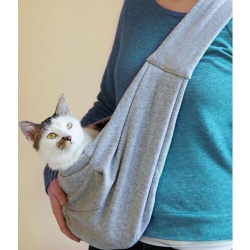 Portable Pet Dog Cat Puppy Carrier Mesh Comfort Travel Tote Sling Backpack Shoulder Pouch Travel One Size New
