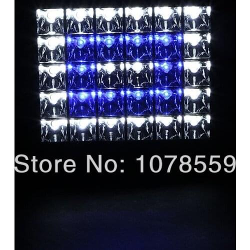 Newest Sign 90W LED Aquarium Flood Light White Blue Bright For Coral Reef fishes and aquatic animals Tank IP65 30X3W Flood lamp