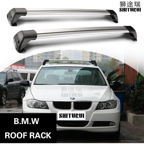 SHITURUI For BWM BMW 4 Series 1 Series 5 Series 2 Series 3 4 Serultra quiet truck roof bar car special aluminum alloy belt lock