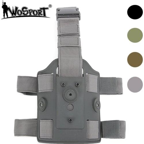 MOLLE Tactical Hunting Drop Leg Platform for Paintball Airsoft Pistol Holster Platform Glock Accessories Holster Leggings