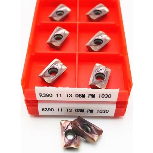 R390 11T308 PM 1030 Carbide inserts for lathe metal cutting tools for indexable cutting tools Turning Insert