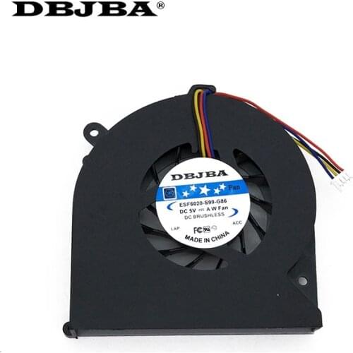 Laptop CPU Cooling Fan FOR HP Elitebook 8460P 8470W 8470P KSB0505HB AJ66 6033B0024001 641839-001 6033B0024002 Fan