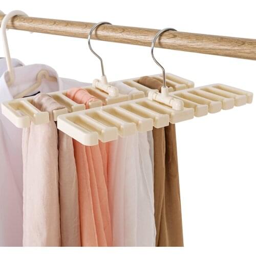 Belt Rack Hanger Finishing Tie Closet Organizer Holder for Wardrobe Metal Belt Storage Rack Hanging Tie Shelf Silk Scarf Racks