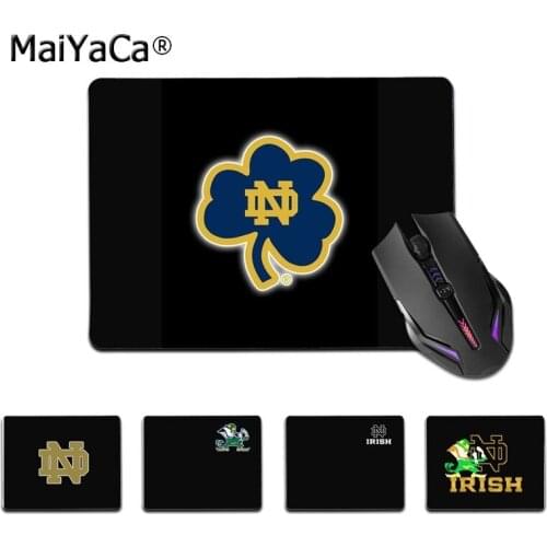 Maiyaca High Quality Notre Dame Durable Rubber Mouse Mat Pad Smooth Writing Pad Desktops Mate gaming mouse pad