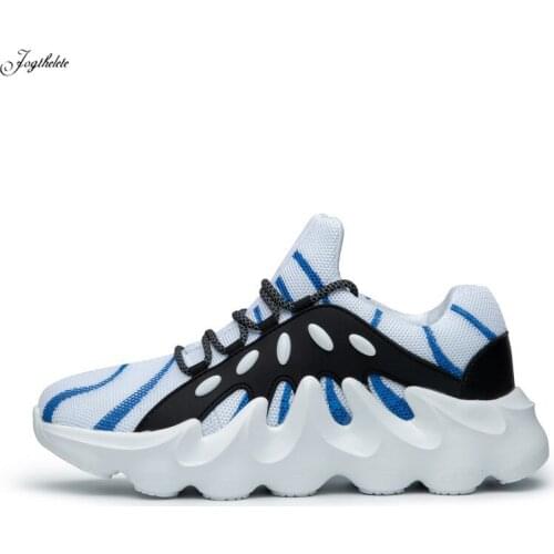 2020 New High Quality Outdoor Shoes Men Comfortable Breathable Sneakers Fashion Personality Lace Up Casual Shoes Jogthelete 7z