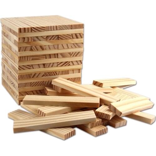 100Pcs Montessori Baby Toys Children Wooden Puzzles Kids Building Blocks Learning Educational Preschool Training Gifts
