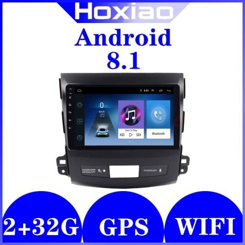2 Din android radio For Mitsubishi Outlander 2006-2014 / Peugeot 4007 1G/2G RAM GPS BT navigation auto DVD Car multimedia player
