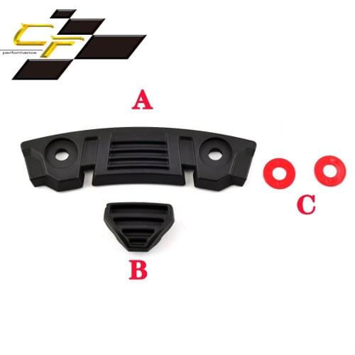 5pcs 140mm Hub Caps Insert Wheel Cover Trim Strip For Tuff T10 Black Car Styling Accessories