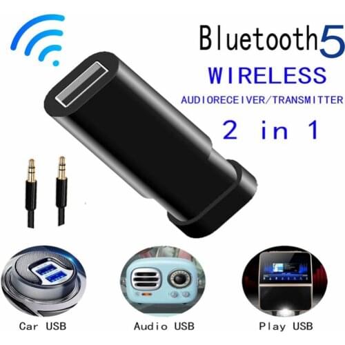 50% Off USB Bluetooth 5.0 Wireless Audio Stereo Receiver Transmitter Adapter for PC