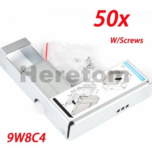 50pcs 9W8C4 Y004G 2.5" to 3.5" Tray Caddy Adapter F238F G302D X968D KG1CH D962C F9541 373211-001 42R4131 Express Shipping