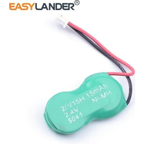 Easylander 2.4V 15mAh NEW Battery For VARTA 2/V15H 2 / V15H NI-MH battery memory Button batteries COMS battery