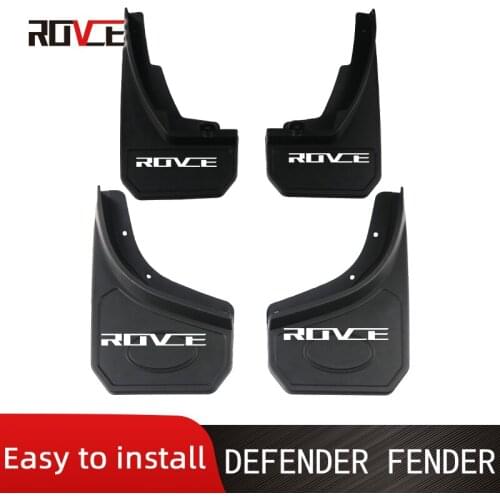 Car Mudflaps Front Rear Mudguards Mud Flaps Guards For Land Rover Defender 2020 Mudflaps Splash Guards Mudguards Dirty Traps